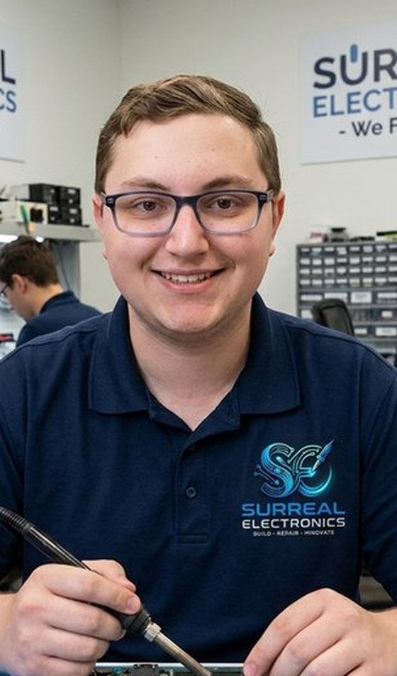 Mike Alnutt, owner and lead technician at Surreal Electronics